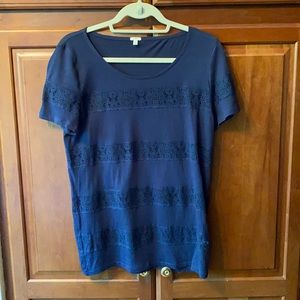 🔺S A L E🔺JCREW blue Lace Shirt